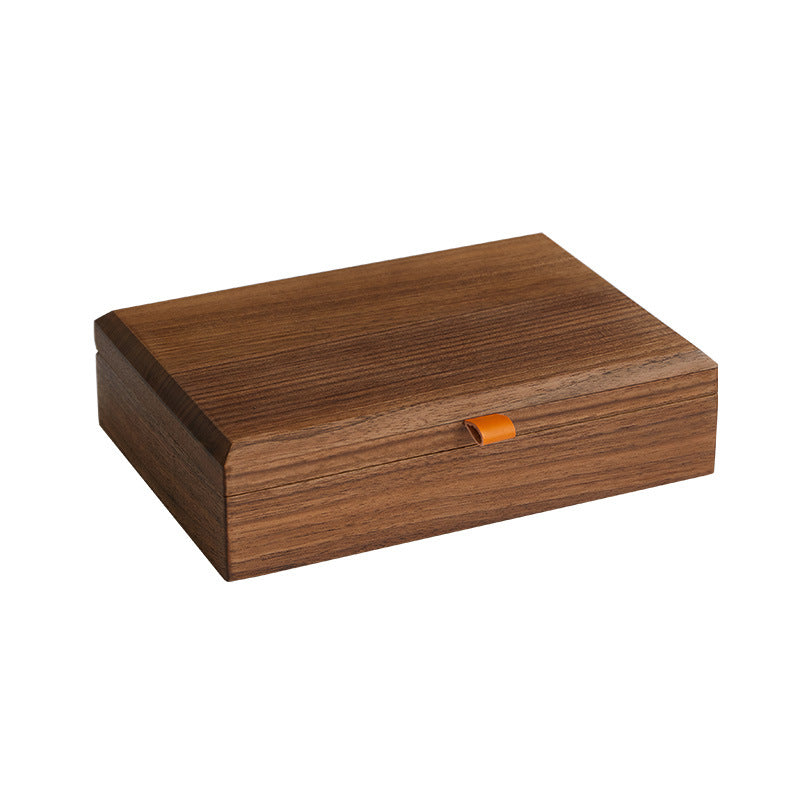 Large Capacity Walnut Jewelry Box