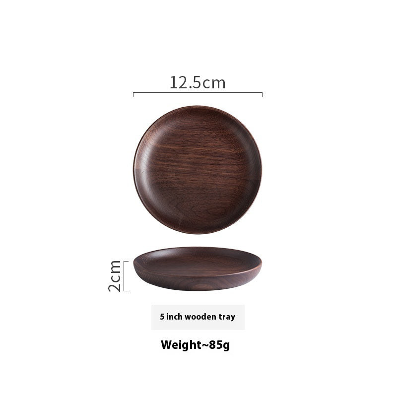 Handcrafted Black Walnut Serving Plate