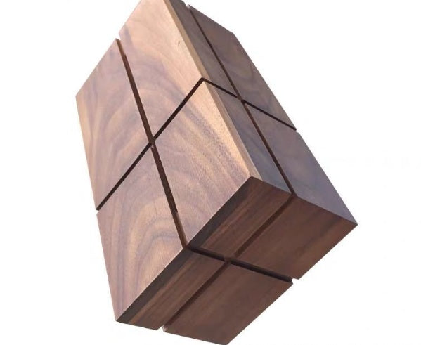 Black Walnut Paper Towel Box