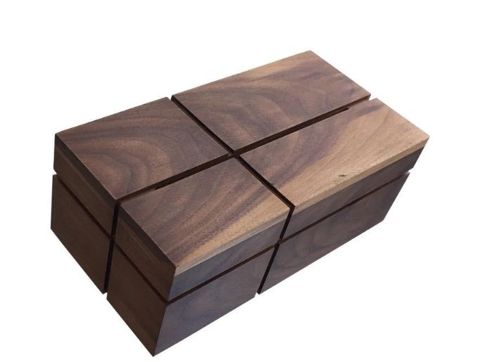 Black Walnut Paper Towel Box