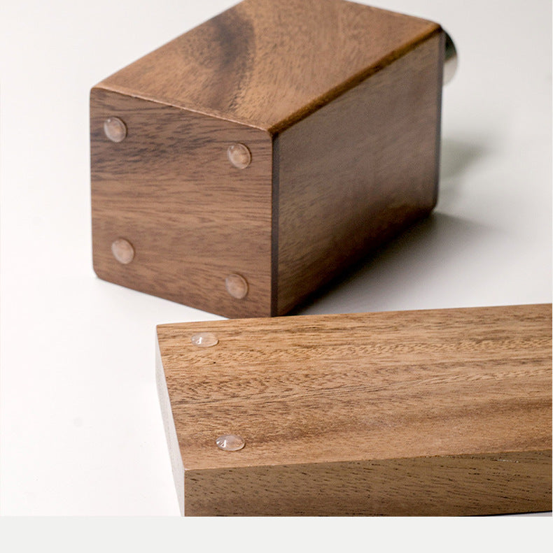 The Signature Walnut Sanitizer Bottle Set