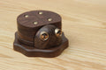 The Beetle Edit – Walnut & Brass Tea Coaster