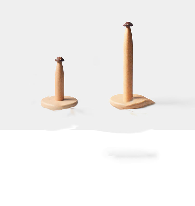 Black Walnut Sculptural Tissue Holder