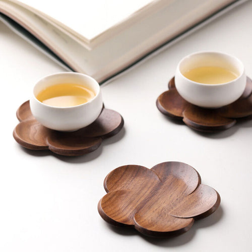 Black Walnut Petal Coaster & Pot Holder