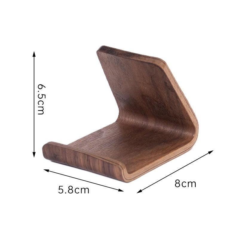 Walnut Mobile Phone Bracket