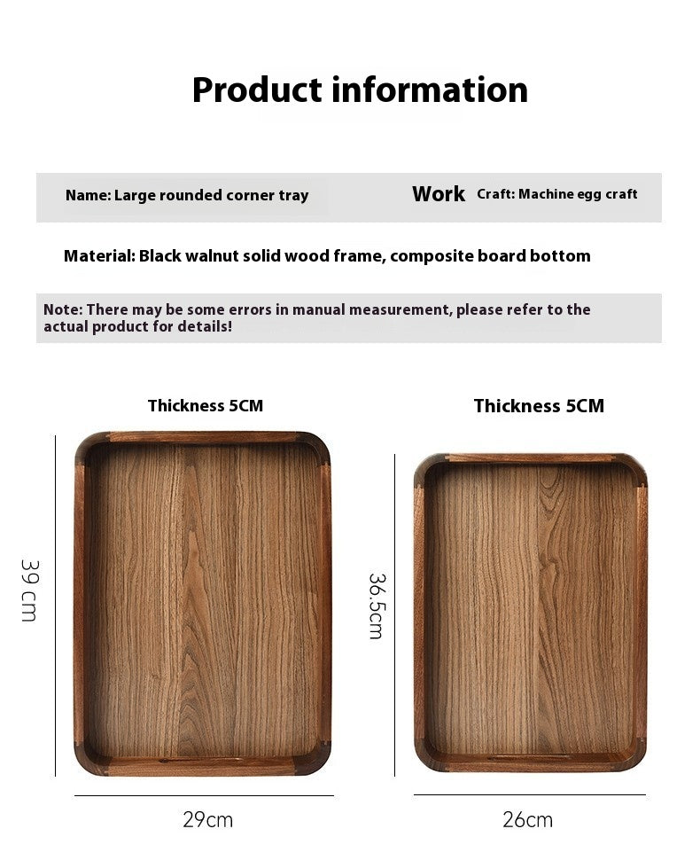 Black Walnut Serving Tray