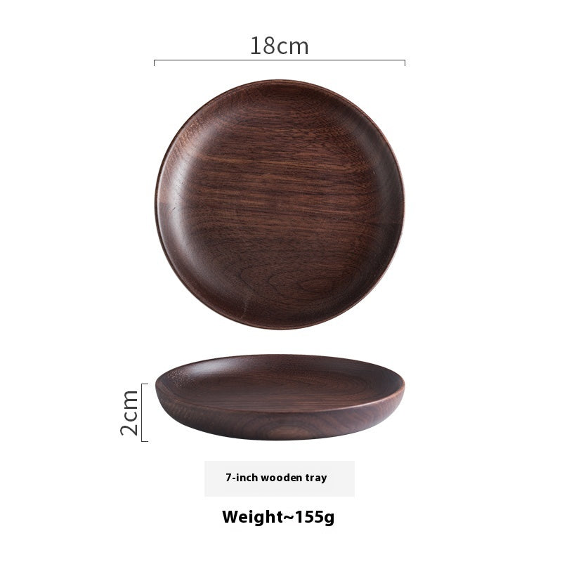 Handcrafted Black Walnut Serving Plate
