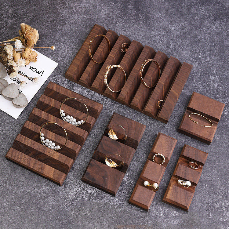 Black Walnut Jewellery Display Stand