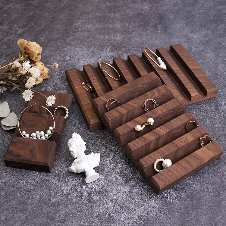 Black Walnut Jewellery Display Stand