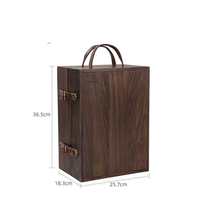 Black Walnut / Rose Wood Seasoning Storage Box