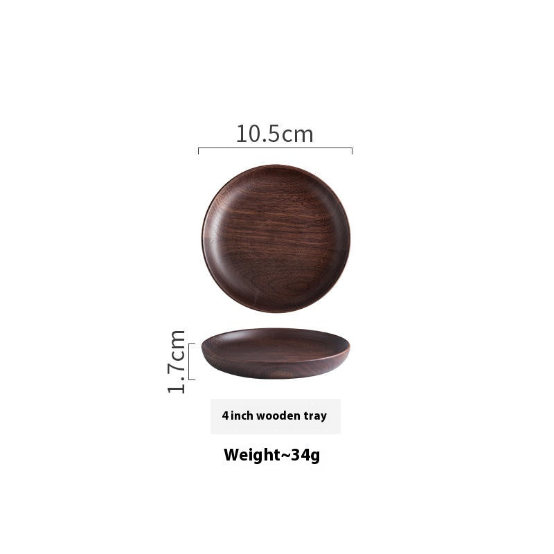 Handcrafted Black Walnut Serving Plate