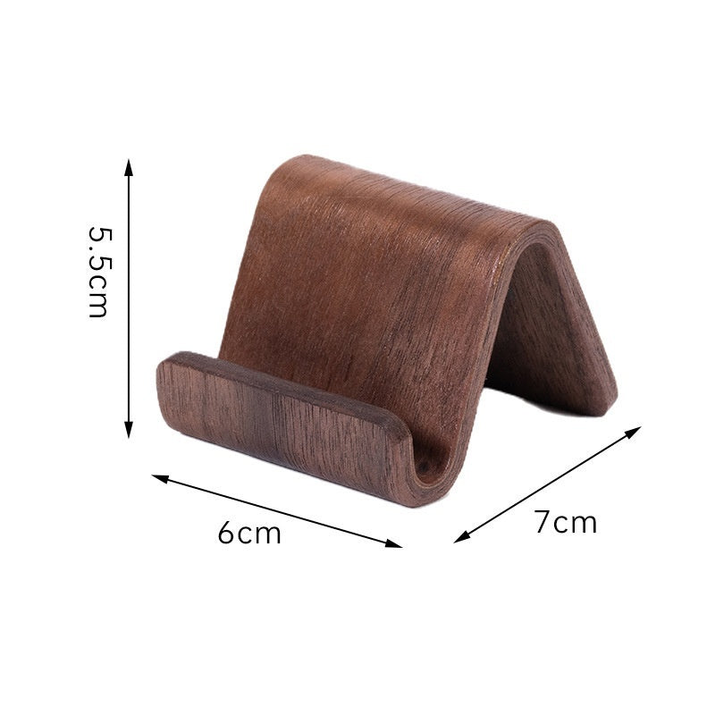 Walnut Mobile Phone Bracket