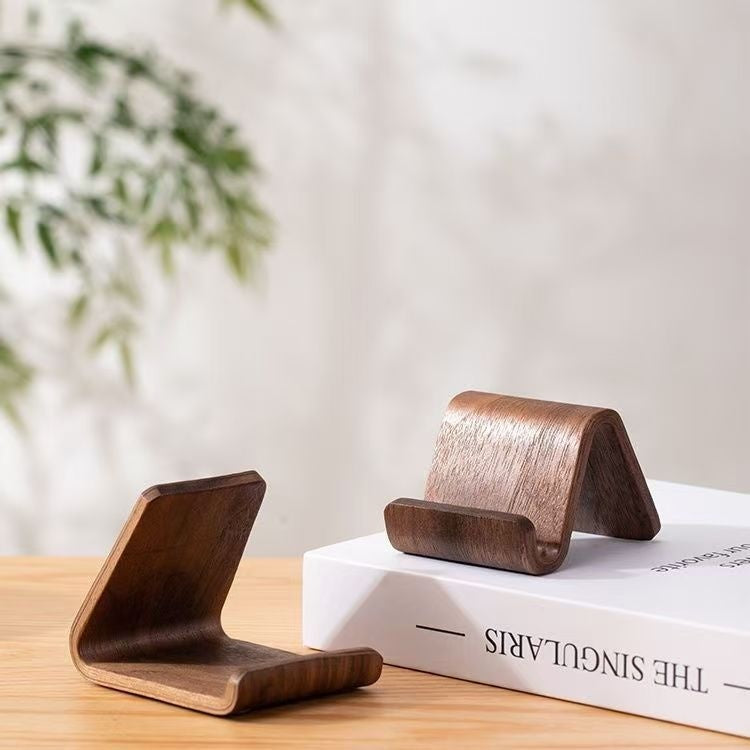 Walnut Mobile Phone Bracket