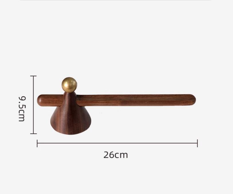 Antique Zen Black Walnut Incense Burner & Incense Holder