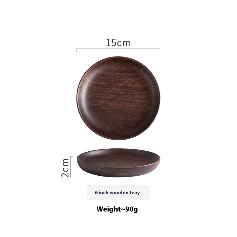 Handcrafted Black Walnut Serving Plate