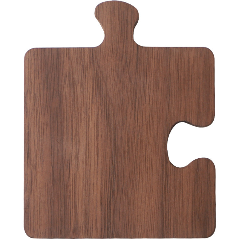 Walnut Puzzle Coaster Set (Set of 4)