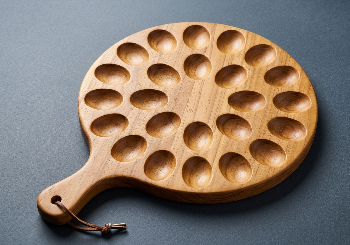 Wooden Egg Holder Tray
