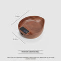 Walnut Italian Pour-over Coffee Electronic Scale Tray