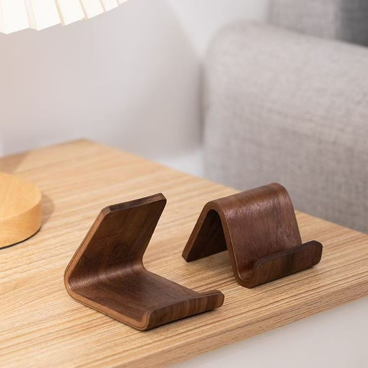 Walnut Mobile Phone Bracket
