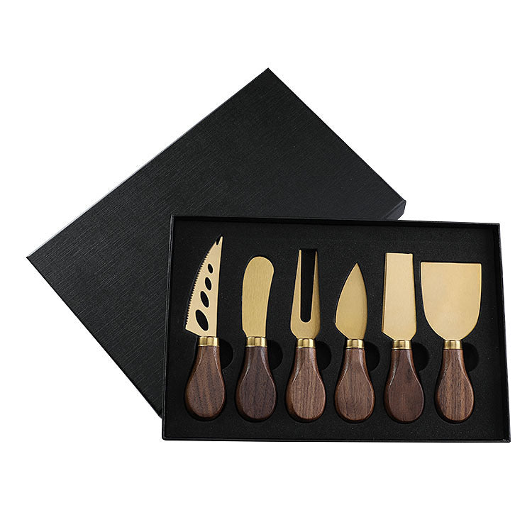 The Artisan Walnut Cheese Knife Set & Baking Tools - HF201BH Collection