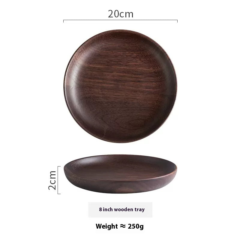 Handcrafted Black Walnut Serving Plate