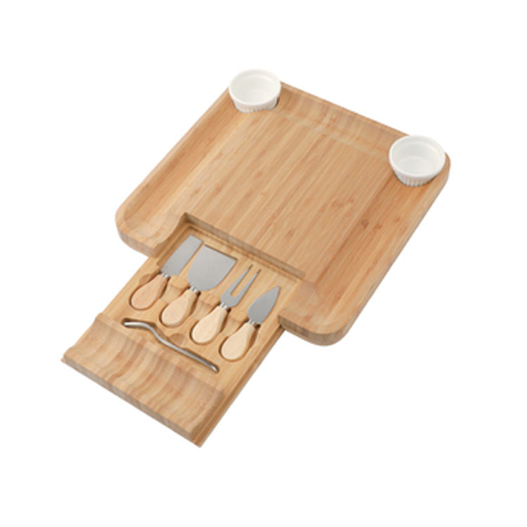 Western Acacia Chopping Board Cheese Set