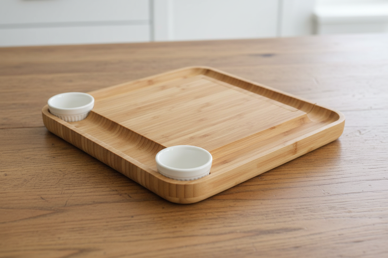 Western Acacia Chopping Board Cheese Set
