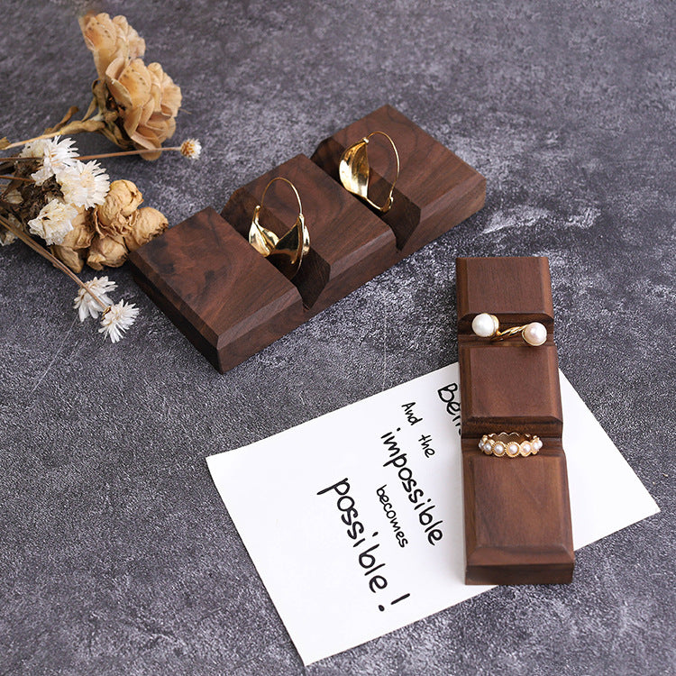 Black Walnut Jewellery Display Stand