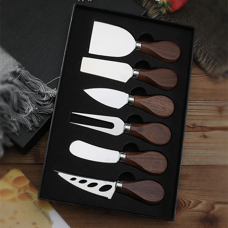 The Artisan Walnut Cheese Knife Set & Baking Tools - HF201BH Collection