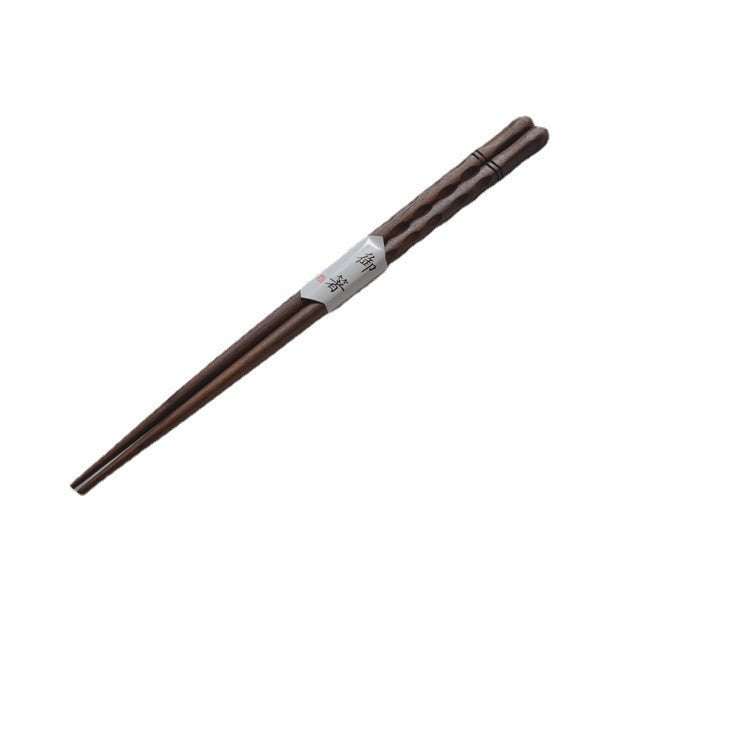 Black Walnut Tortoise Shell Tangent Wooden Chopsticks